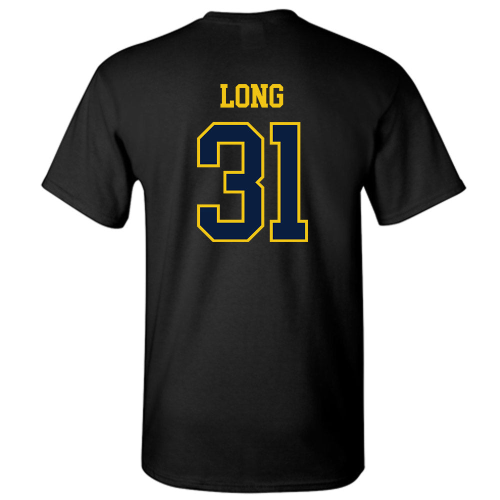 Michigan - NCAA Men's Lacrosse : Jack Long - Sports Shersey T-Shirt-1