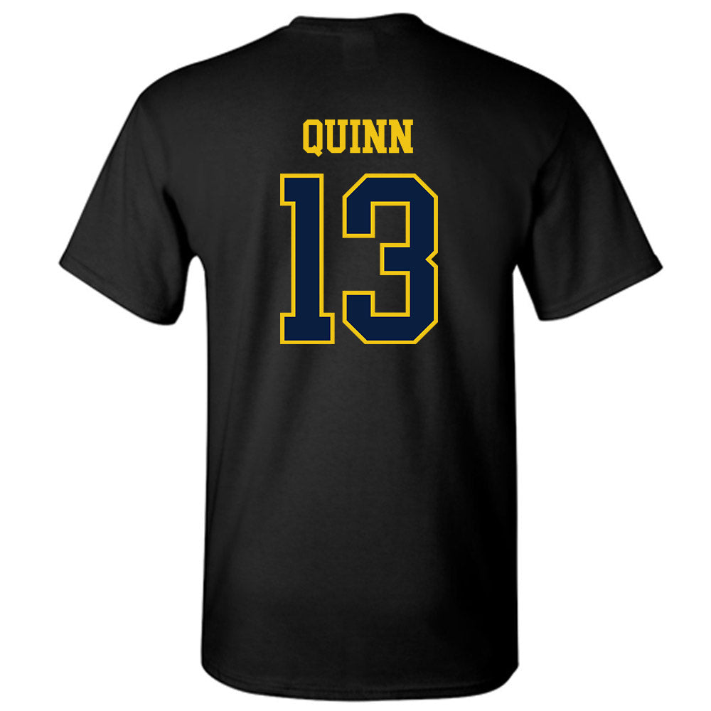 Michigan - NCAA Men's Lacrosse : Crandall Quinn - Sports Shersey T-Shirt-1