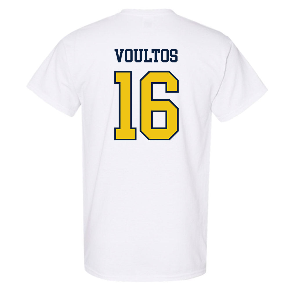 Michigan - NCAA Men's Lacrosse : Nicholas Voultos - Sports Shersey T-Shirt-1