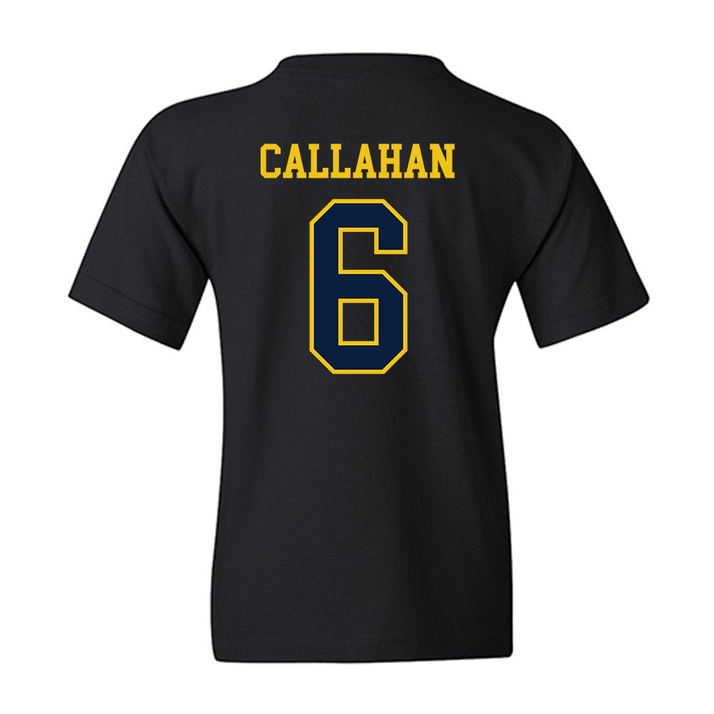 Michigan - NCAA Women's Lacrosse : Grace Callahan - Sports Shersey Youth T-Shirt-1