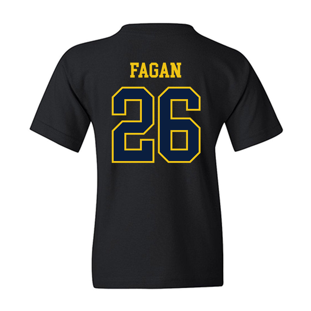 Michigan - NCAA Women's Lacrosse : Molly Fagan - Sports Shersey Youth T-Shirt-1