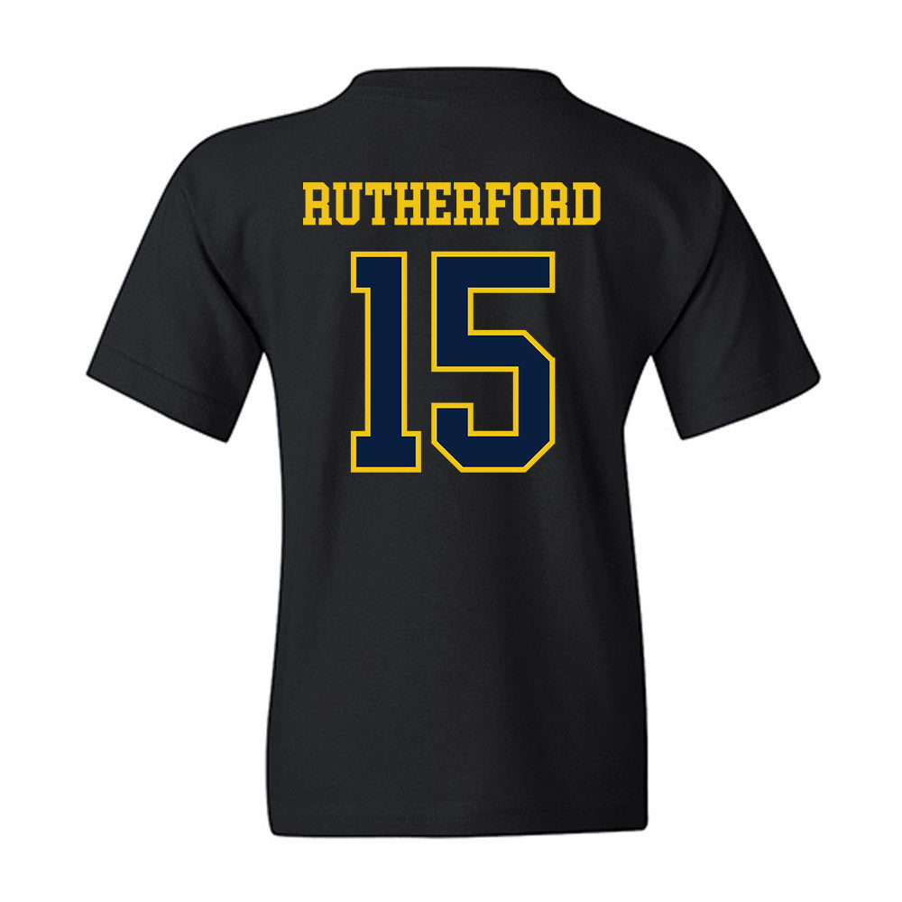 Michigan - NCAA Women's Lacrosse : Maya Rutherford - Sports Shersey Youth T-Shirt-1