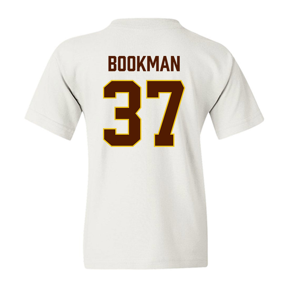 Western Michigan - NCAA Men's Ice Hockey : Zach Bookman - Replica Shersey Youth T-Shirt-1