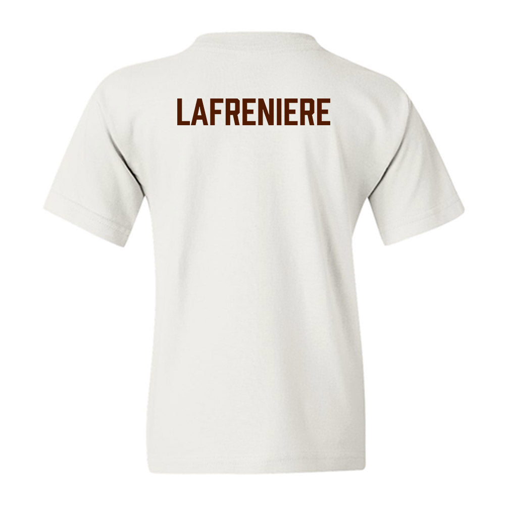 Western Michigan - NCAA Men's Ice Hockey : Tommy Lafreniere - Replica Shersey Youth T-Shirt-1