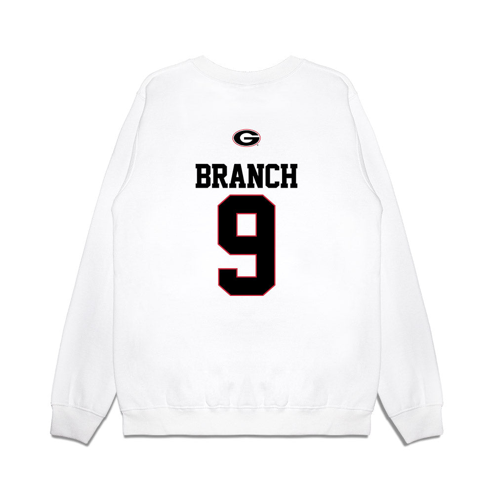 Georgia - NCAA Baseball : Kolby Branch - USA Raglan Premium Crewneck Sweatshirt-1