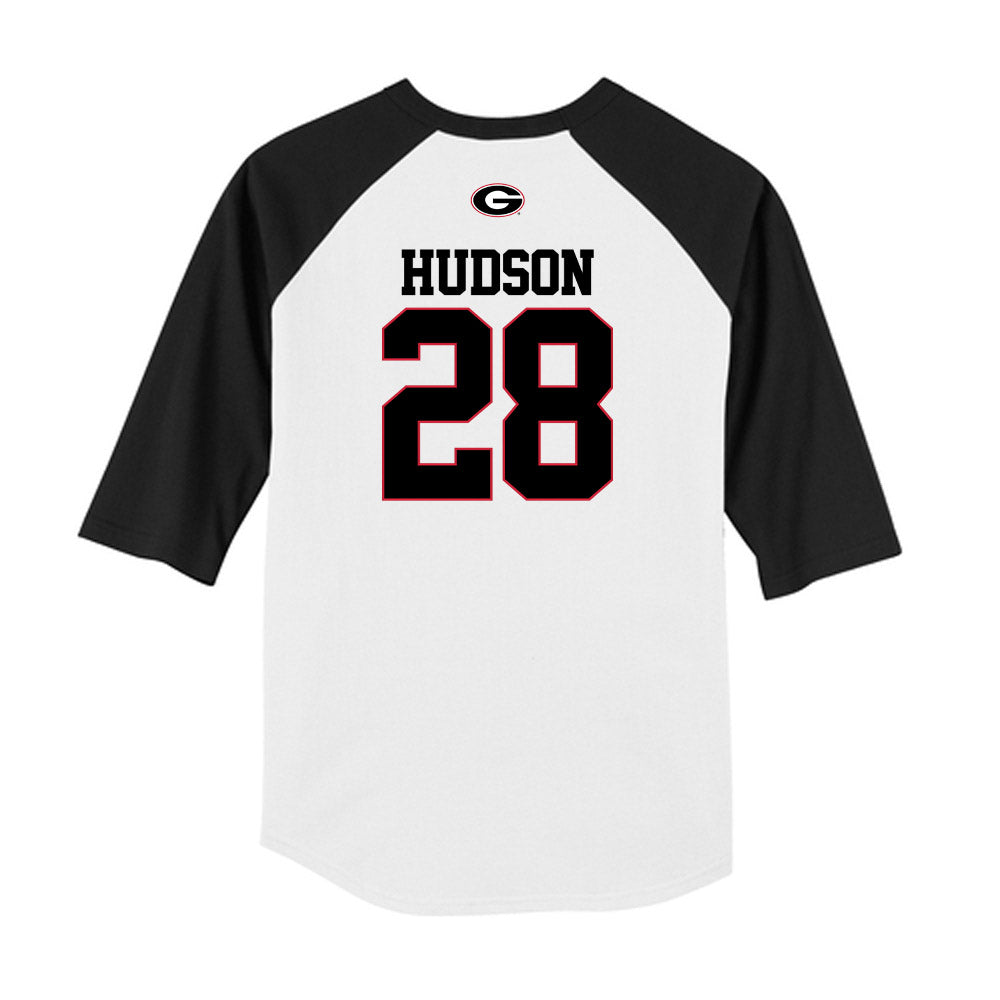 Georgia - NCAA Baseball : Brennan Hudson - USA Raglan Raglan Shirt-1