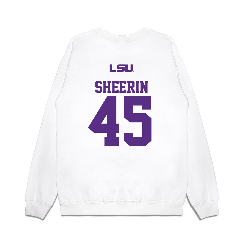 LSU - NCAA Baseball : Deven Sheerin - USA Premium Crewneck Sweatshirt-1