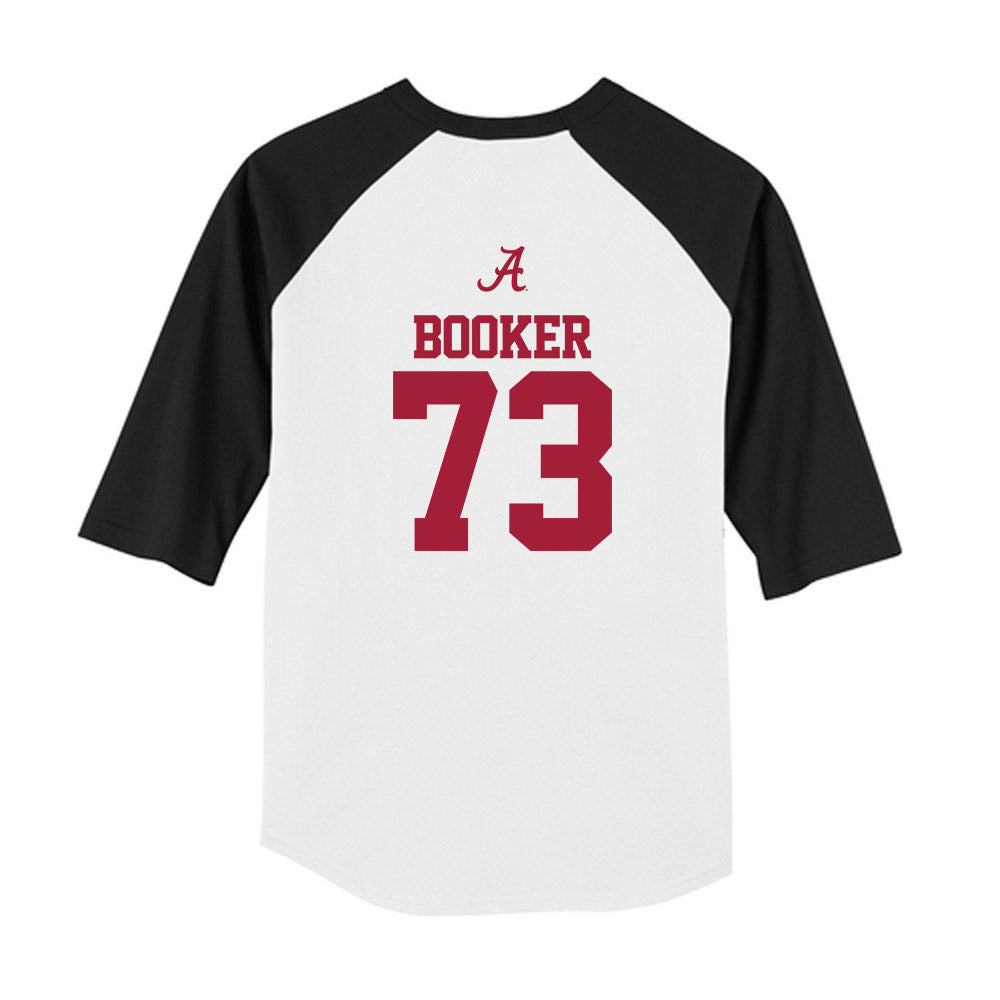 Alabama - NCAA Football : Chris Booker - USA Raglan Youth Raglan T-Shirt-1