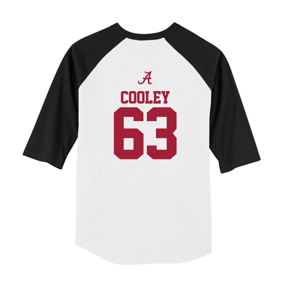 Alabama - NCAA Football : Bryson Cooley - USA Raglan Youth Raglan T-Shirt-1