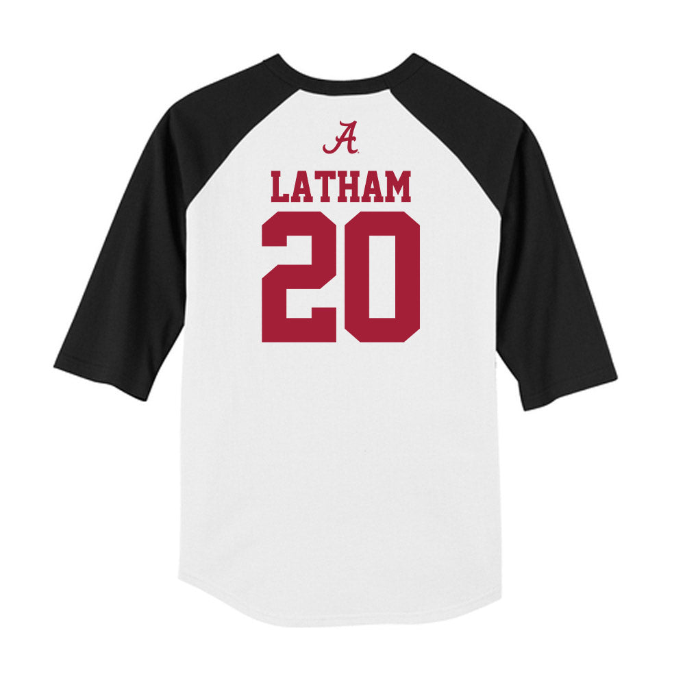 Alabama - NCAA Football : Jah-Marien Latham - USA Raglan Raglan Shirt-1