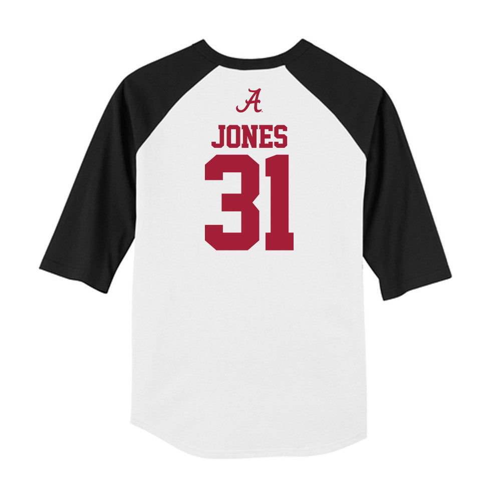 Alabama - NCAA Women's Basketball : Naomi Jones - USA Raglan Raglan Shirt-1