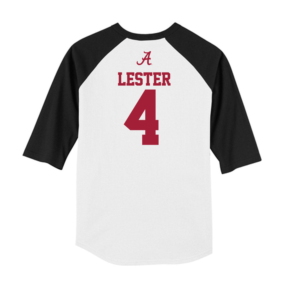 Alabama - NCAA Women's Basketball : Eris Lester - USA Raglan Raglan Shirt-1