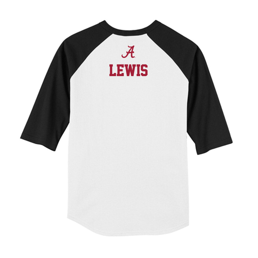Alabama - NCAA Women's Rowing : Reagan Lewis - USA Raglan Raglan Shirt-1
