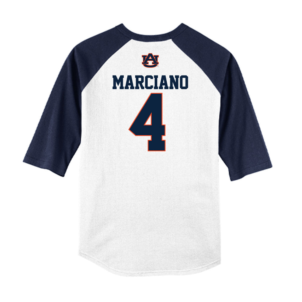 Auburn - NCAA Baseball : Jake Marciano - USA Raglan Shirt-1