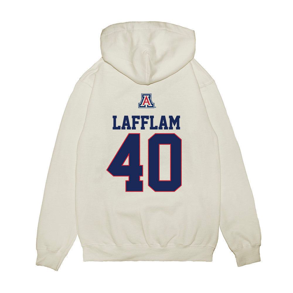 Arizona - NCAA Baseball : Jack Lafflam - USA Raglan Premium Hooded Sweatshirt-1