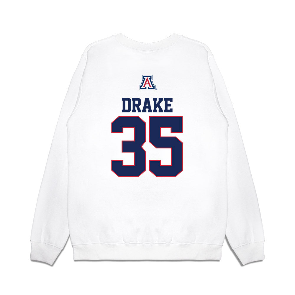 Arizona - NCAA Baseball : JT Drake - USA Raglan Premium Crewneck Sweatshirt-1