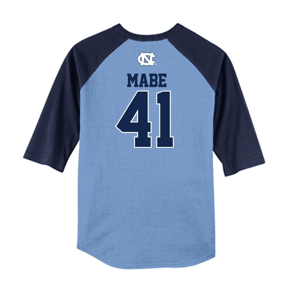 UNC - NCAA Baseball : Justin Mabe - USA Raglan Shirt-1