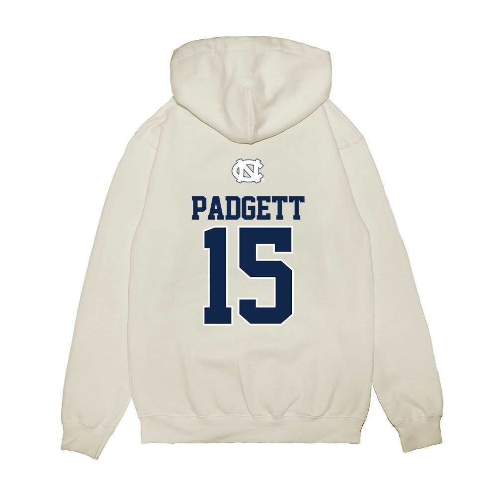 UNC - NCAA Baseball : Cameron Padgett - USA Premium Hooded Sweatshirt-1