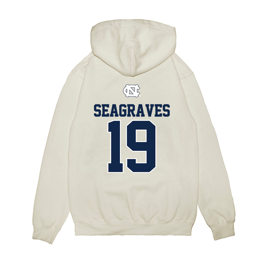 UNC - NCAA Baseball : Camron Seagraves - USA Premium Hooded Sweatshirt-1