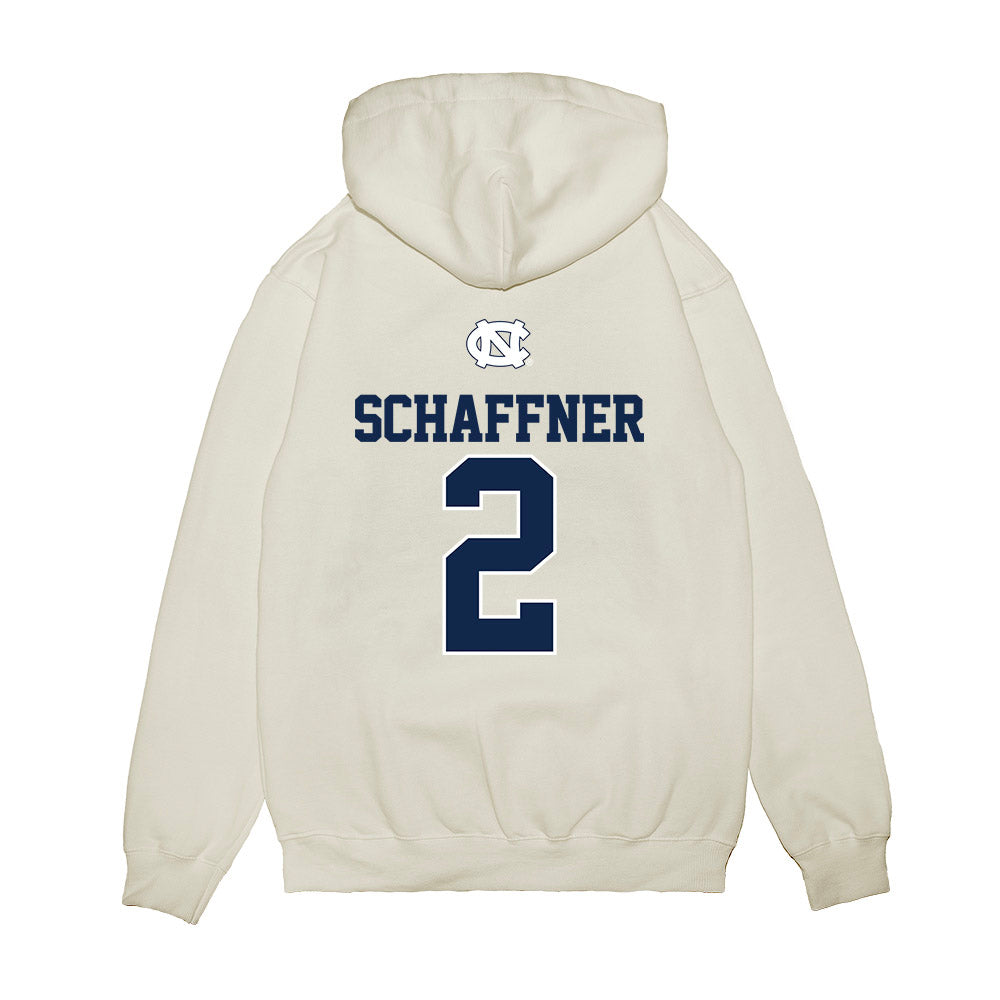 UNC - NCAA Baseball : Jake Schaffner - USA Premium Hooded Sweatshirt-1
