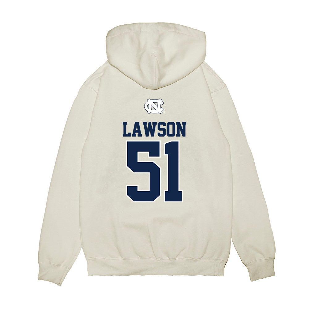 UNC - NCAA Baseball : Timmy Lawson - USA Premium Hooded Sweatshirt-1