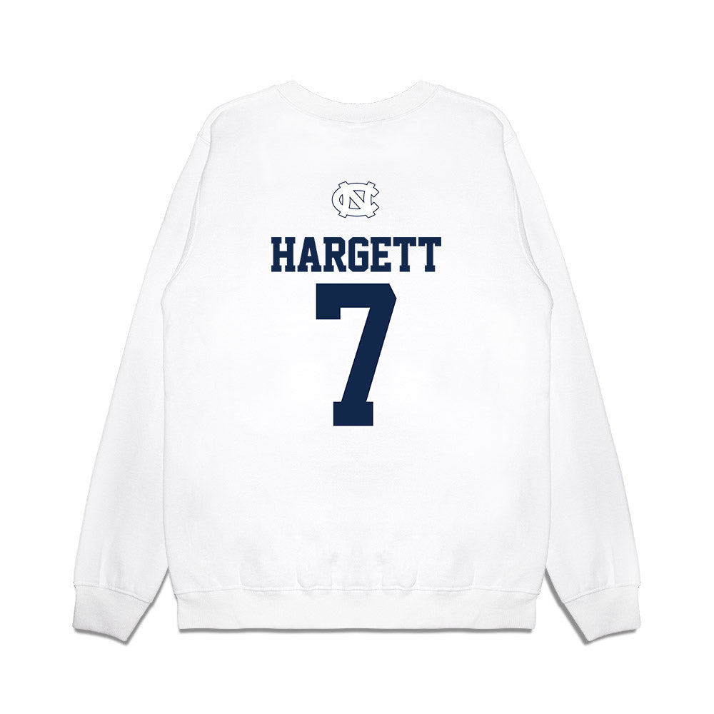 UNC - NCAA Baseball : Perry Hargett - USA Premium Crewneck Sweatshirt-1