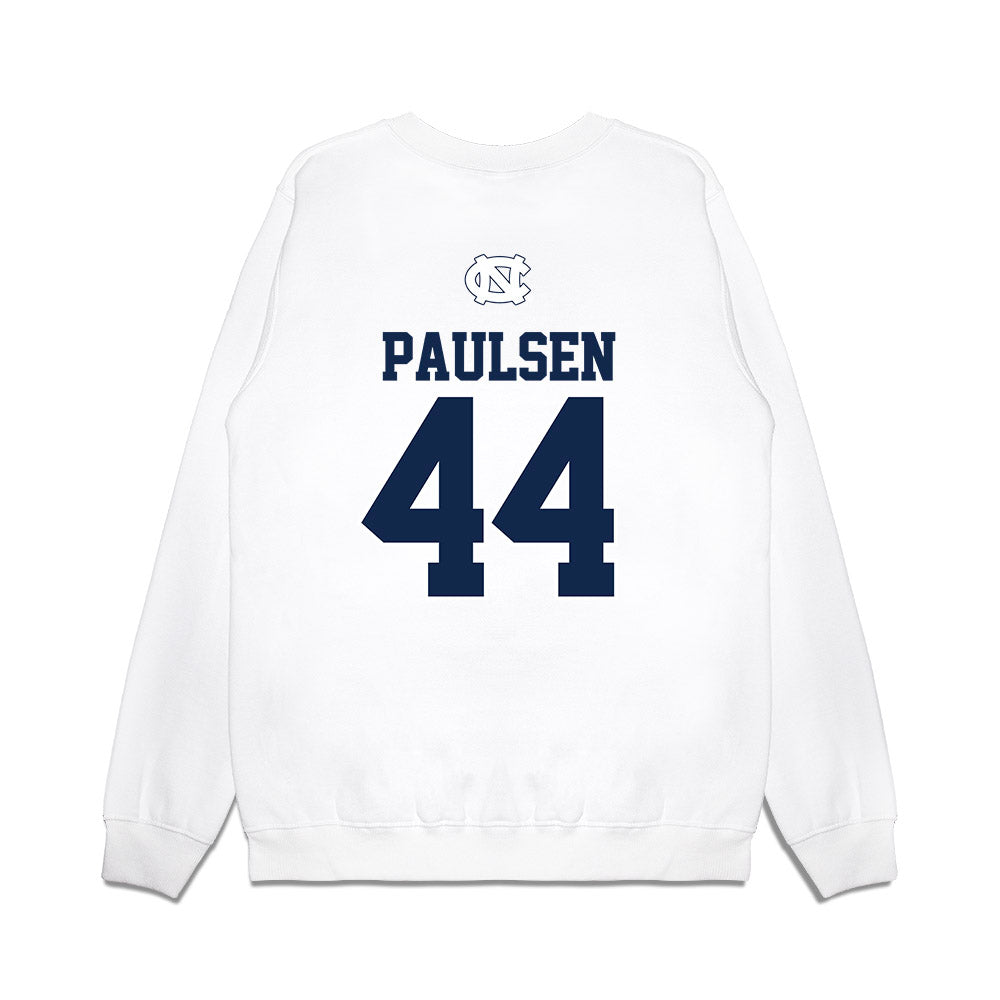 UNC - NCAA Baseball : Erik Paulsen - USA Premium Crewneck Sweatshirt-1