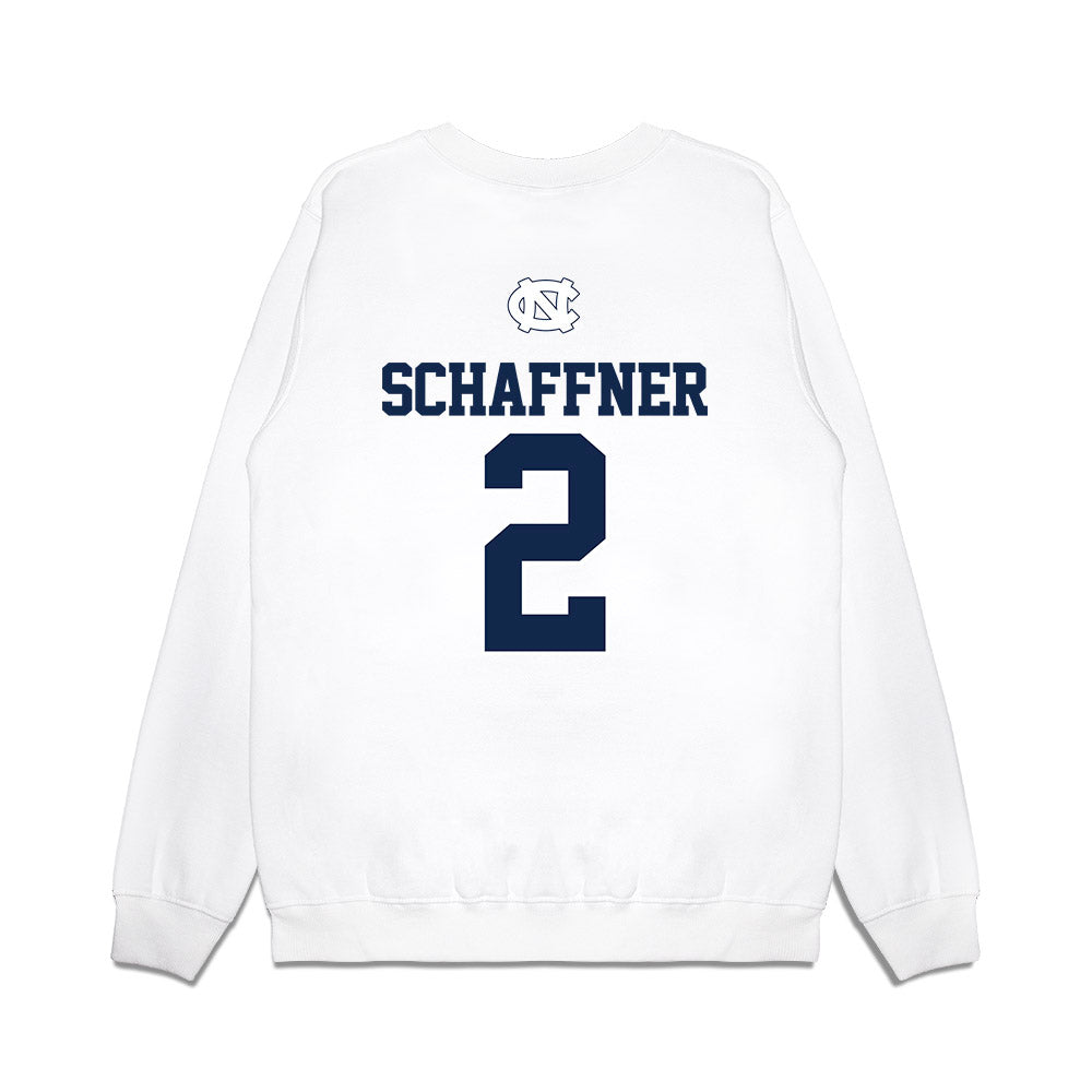 UNC - NCAA Baseball : Jake Schaffner - USA Premium Crewneck Sweatshirt-1