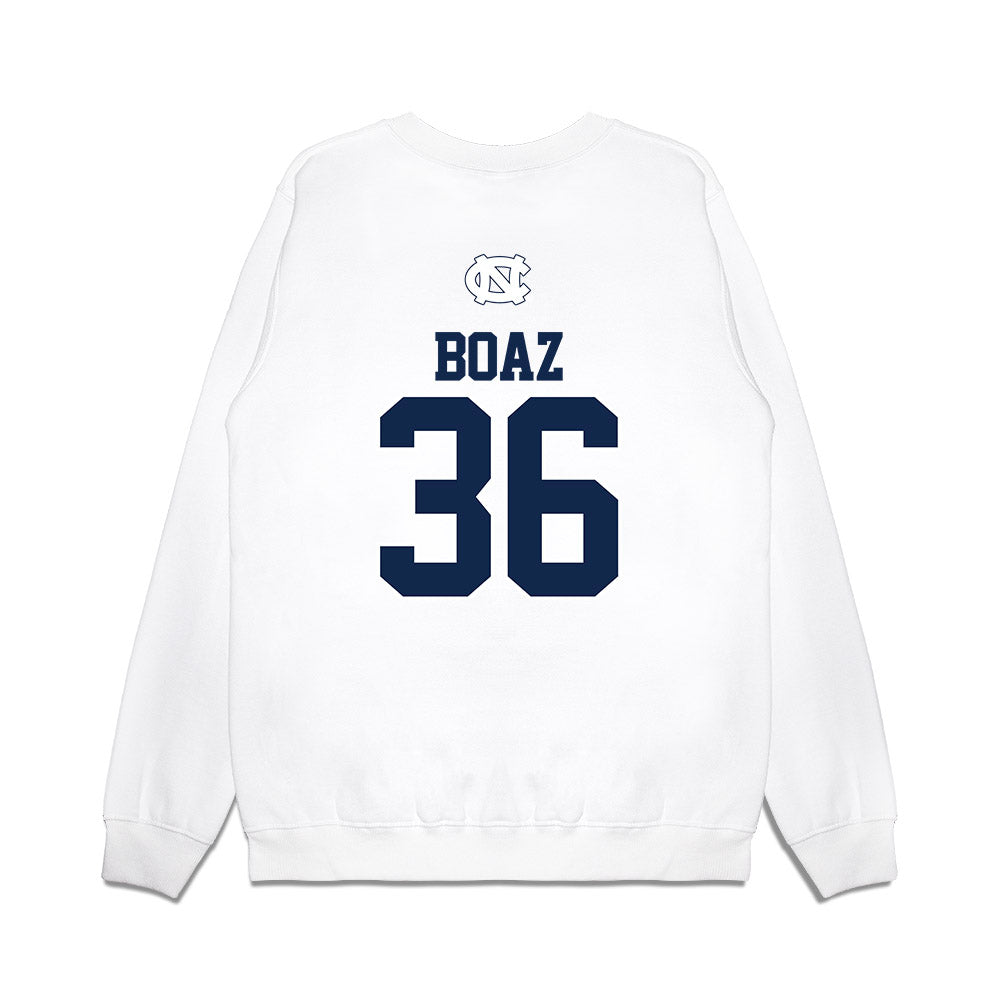 UNC - NCAA Baseball : Folger Boaz - USA Premium Crewneck Sweatshirt-1
