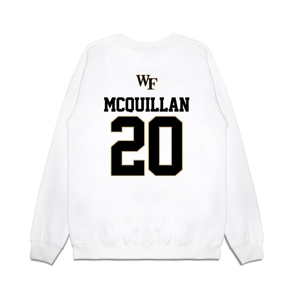 Wake Forest - NCAA Baseball : TJ McQuillan - USA Premium Crewneck Sweatshirt-1