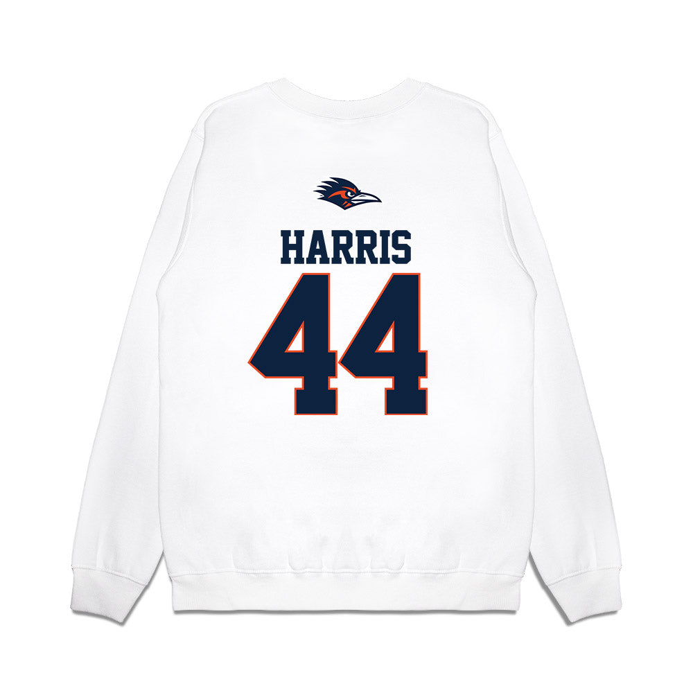 UTSA - NCAA Baseball : Holden Harris - USA Raglan Premium Crewneck Sweatshirt-1