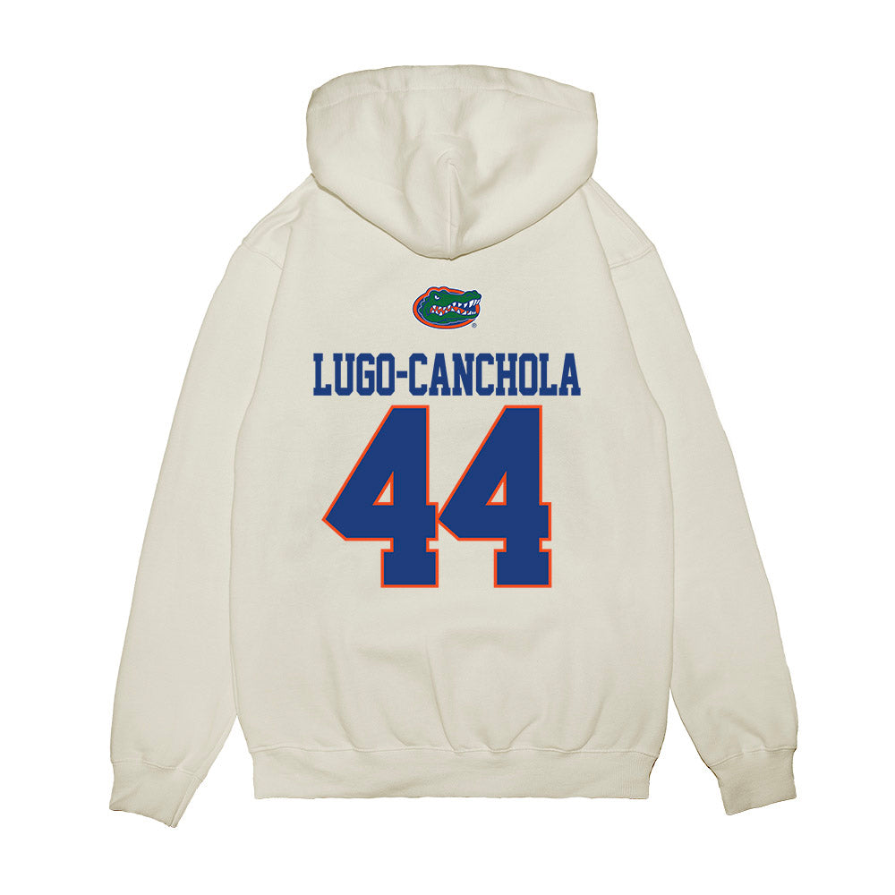 Florida - NCAA Baseball : Ernesto Lugo-Canchola - USA Raglan Premium Hooded Sweatshirt-1