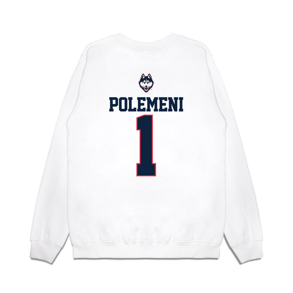 UConn - NCAA Baseball : Christopher Polemeni - USA Raglan Premium Crewneck Sweatshirt-1