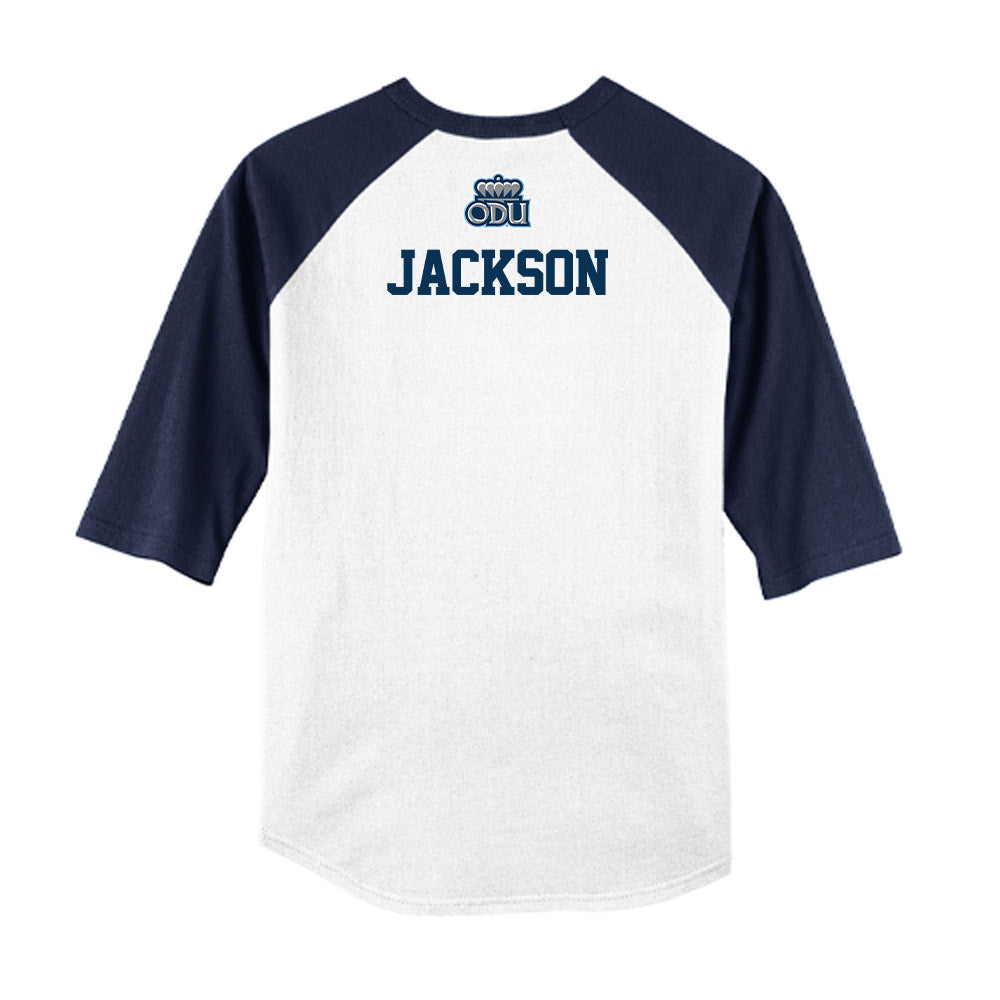 Old Dominion - NCAA Baseball : Brady Jackson - USA Raglan Raglan Shirt-1