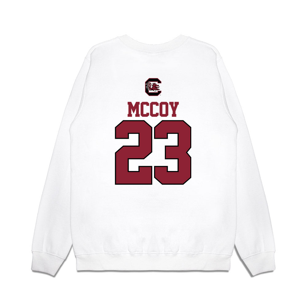 South Carolina - NCAA Baseball : Jake McCoy - USA Premium Crewneck Sweatshirt-1
