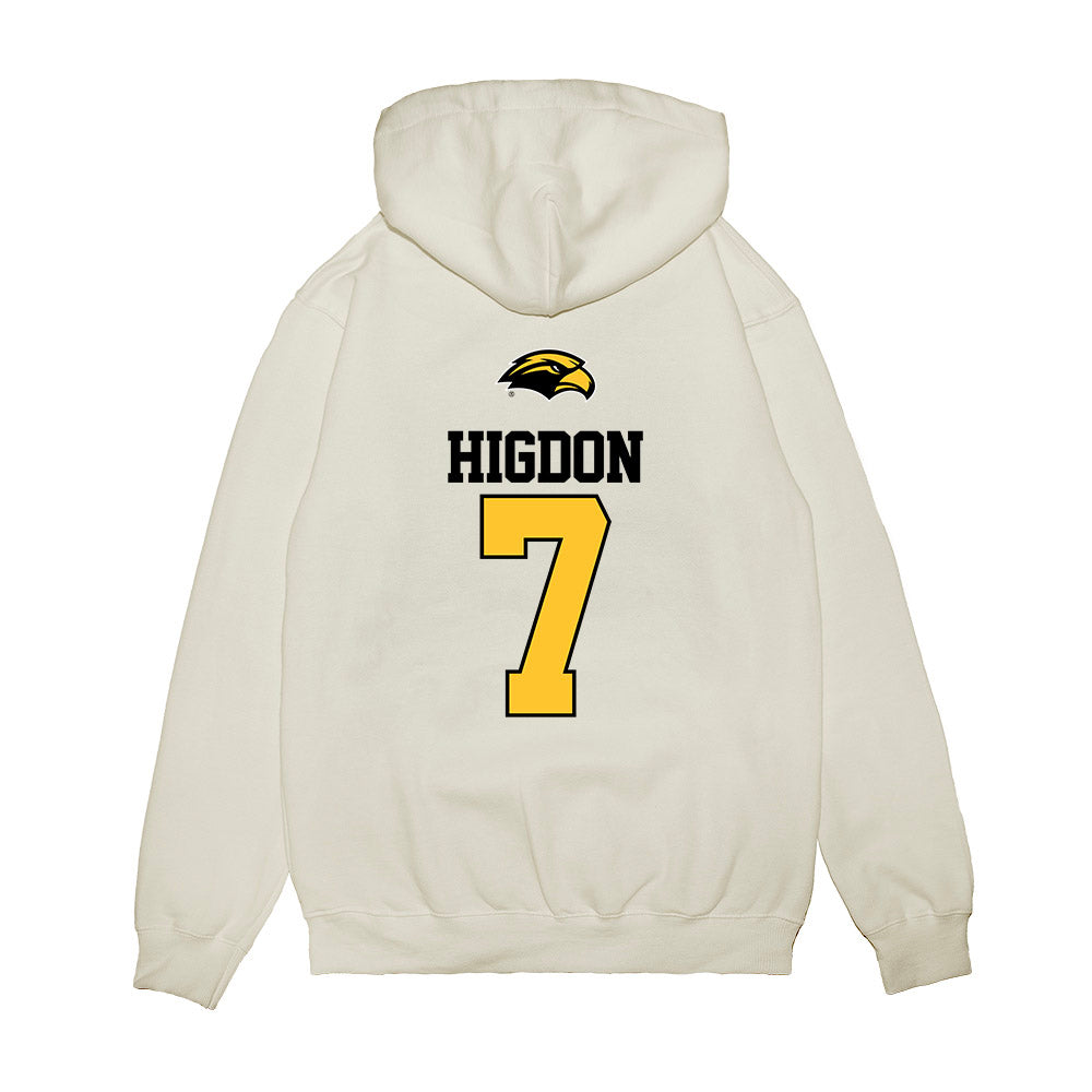 Southern Miss - NCAA Baseball : Ben Higdon - USA Premium Hooded Sweatshirt-1