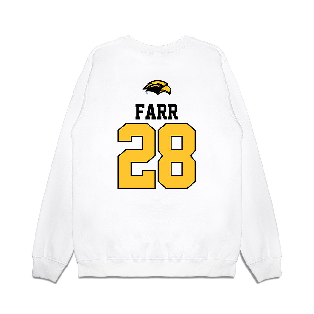 Southern Miss - NCAA Baseball : KL Farr - USA Premium Crewneck Sweatshirt-1