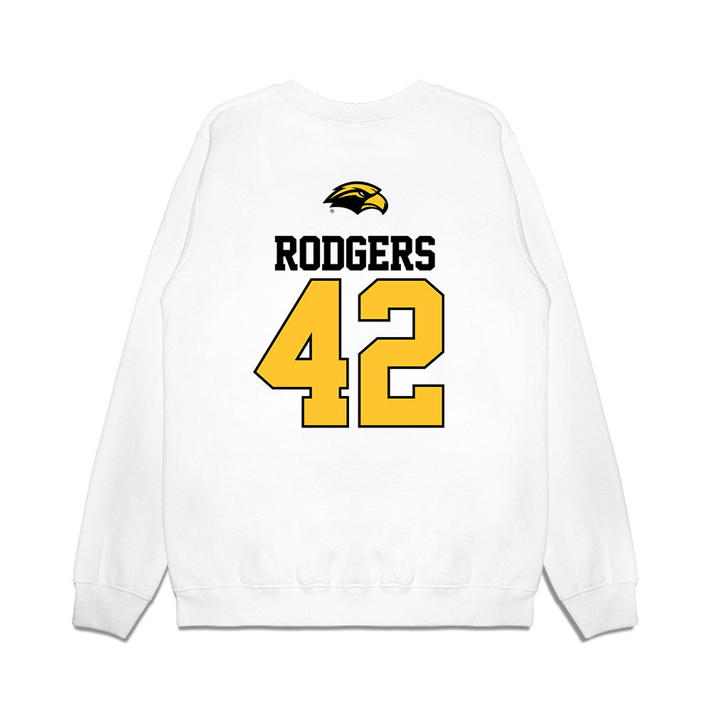 Southern Miss - NCAA Baseball : Camden Rodgers - USA Premium Crewneck Sweatshirt-1