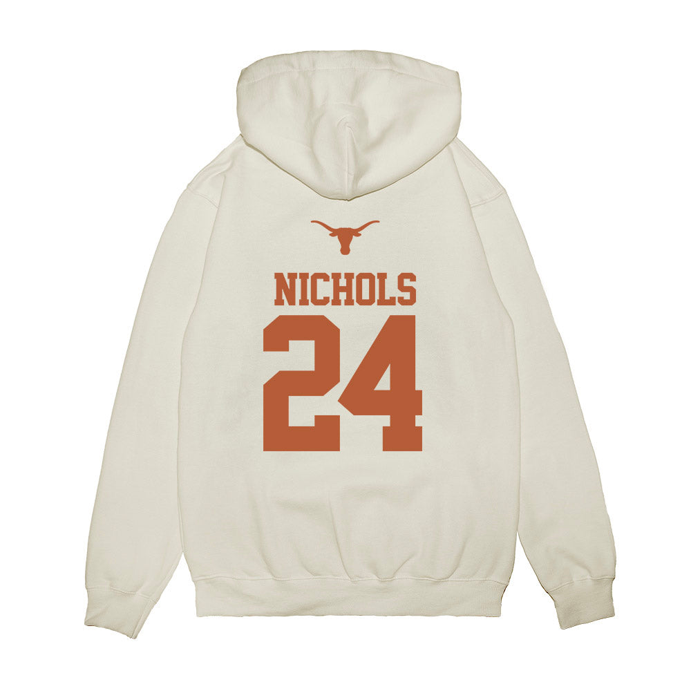 Texas - NCAA Softball : Jaycie Nichols - USA Premium Hooded Sweatshirt-1