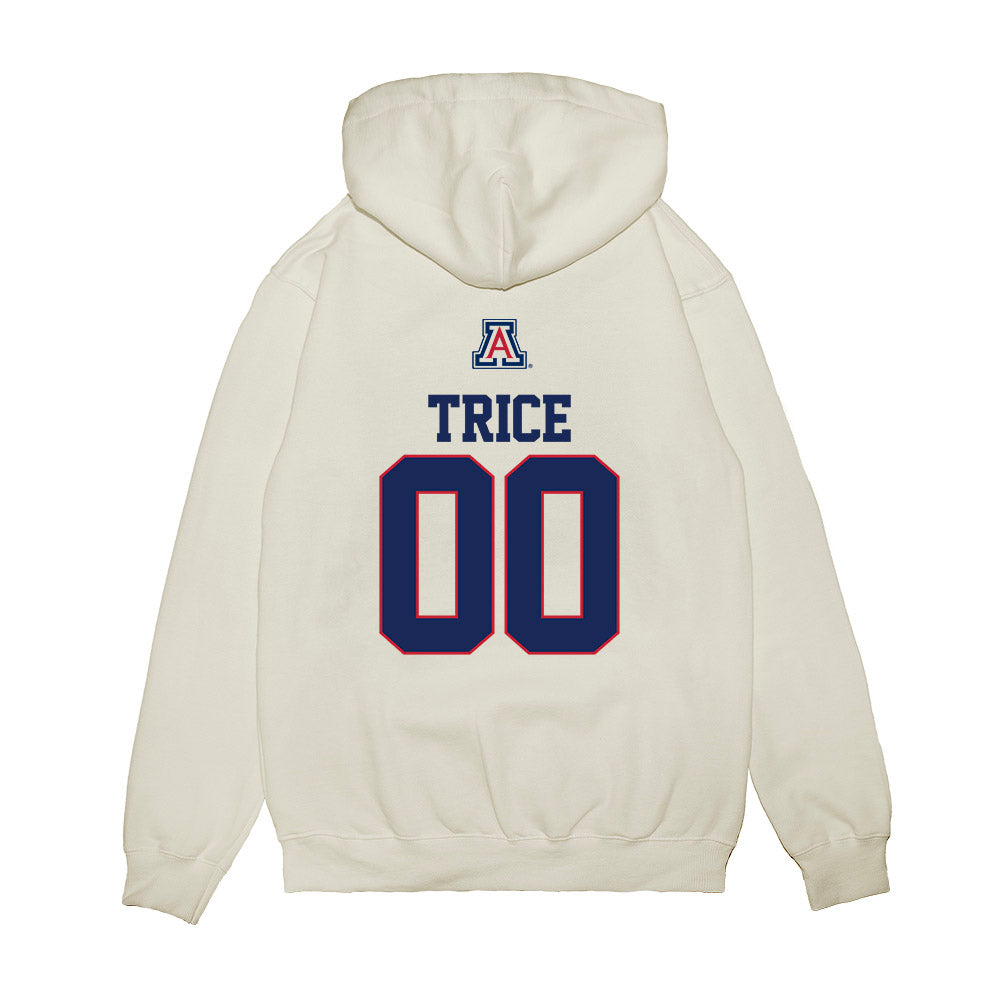 Arizona - NCAA Softball : Sereniti Trice - USA Premium Hooded Sweatshirt-1