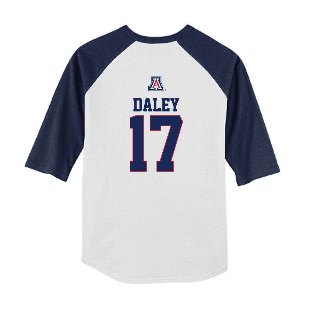 Arizona - NCAA Softball : Molli Daley - USA Youth Raglan T-Shirt-1