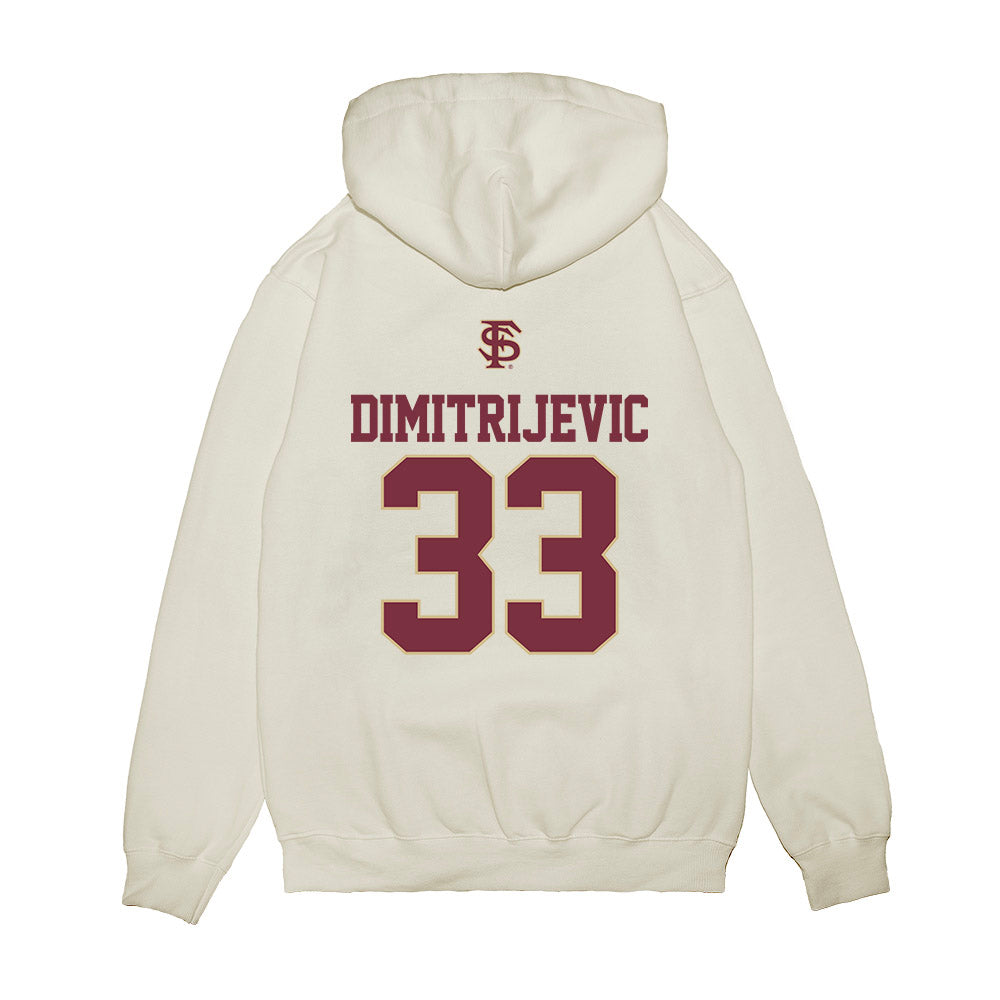 FSU - NCAA Softball : Lisabella Dimitrijevic - USA Premium Hooded Sweatshirt-1