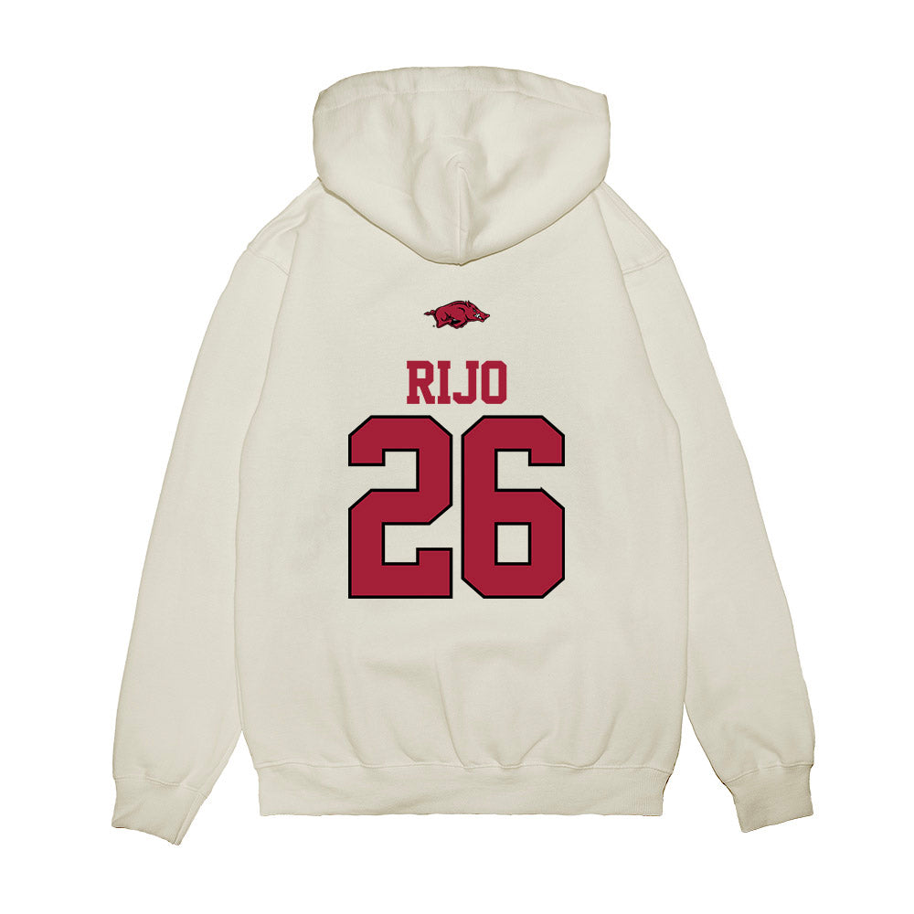 Arkansas - NCAA Softball : Atalyia Rijo - USA Premium Hooded Sweatshirt-1