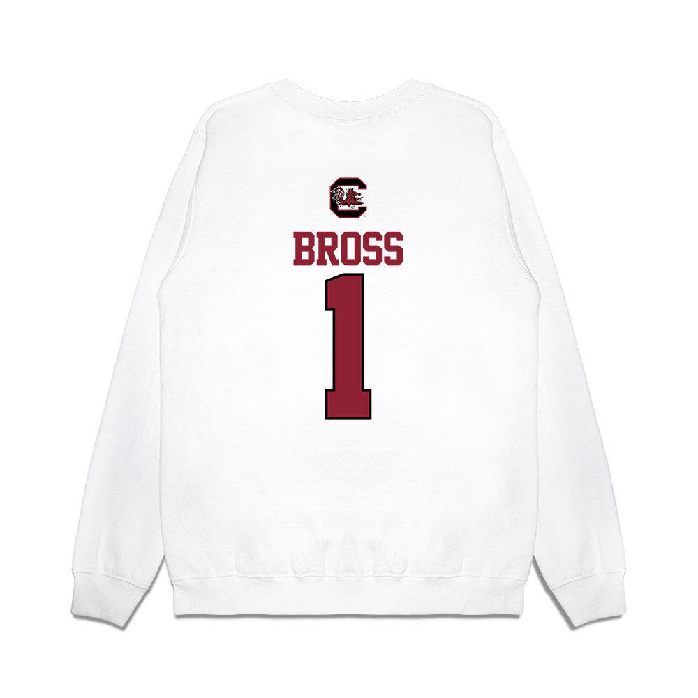 South Carolina - NCAA Softball : Precious Bross - USA Premium Crewneck Sweatshirt-1