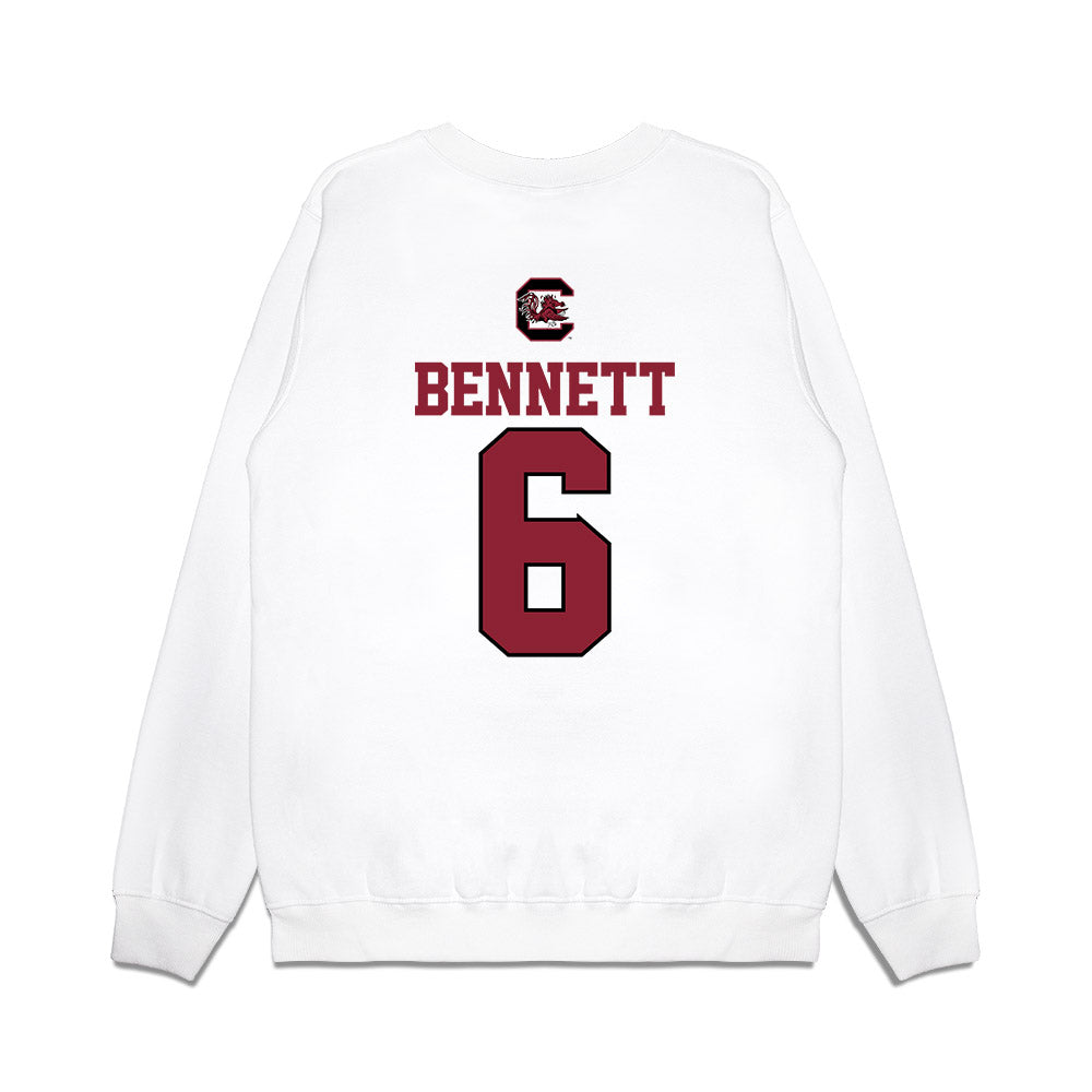South Carolina - NCAA Softball : Ansley Bennett - USA Premium Crewneck Sweatshirt-1