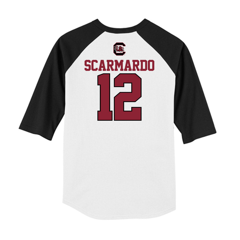 South Carolina - NCAA Softball : Sage Scarmardo - USA Raglan Shirt-1