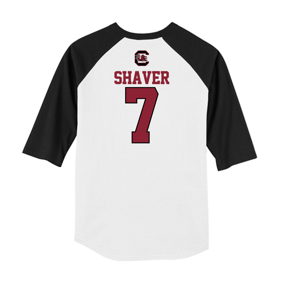 South Carolina - NCAA Softball : Lexie Shaver - USA Raglan Shirt-1