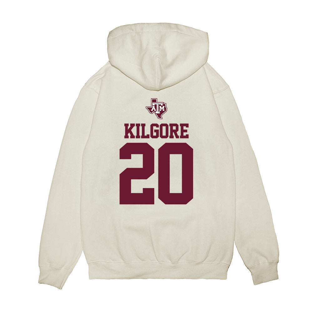 Texas A&M - NCAA Softball : Presley Kilgore - USA Premium Hooded Sweatshirt-1