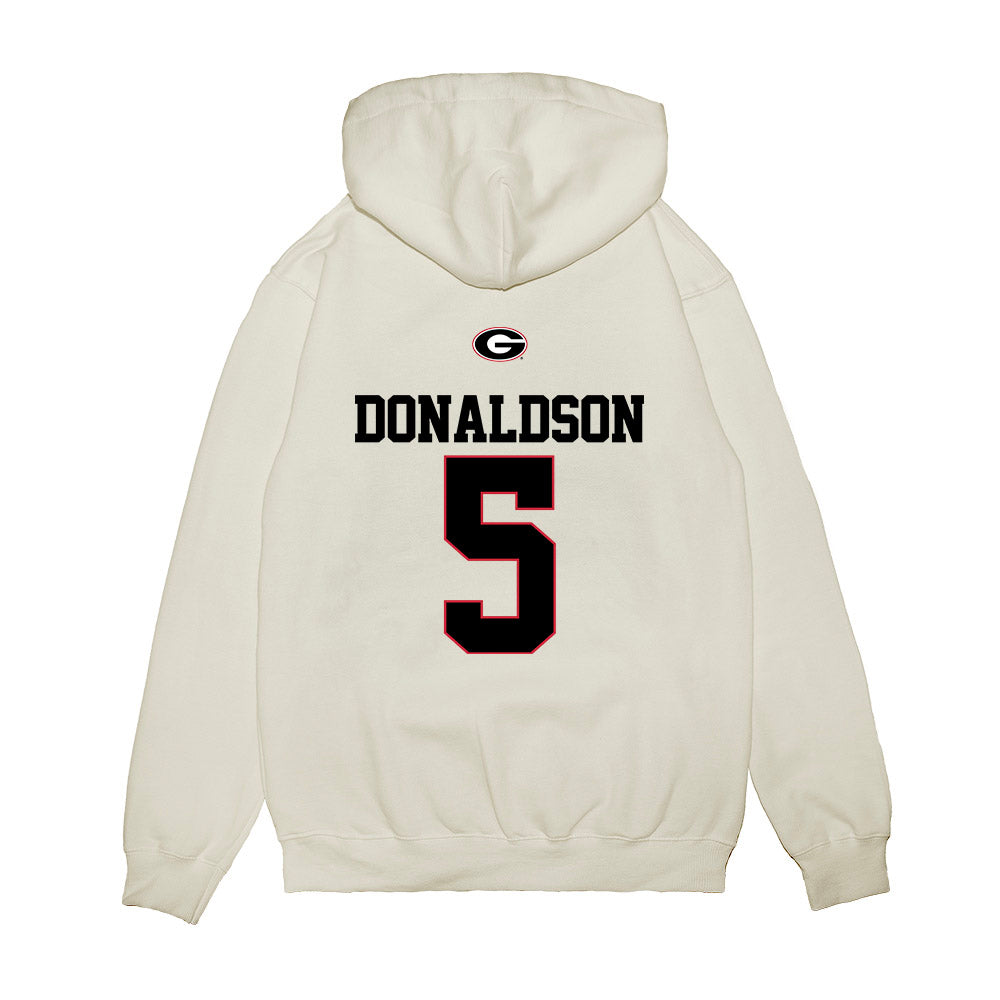Georgia - NCAA Softball : Natalie Donaldson - USA Raglan Premium Hooded Sweatshirt-1