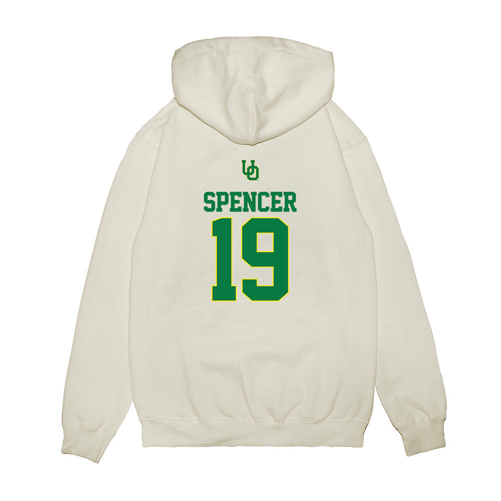Oregon - NCAA Softball : Taylour Spencer - USA Premium Hooded Sweatshirt-1